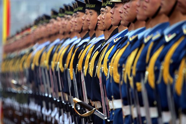 China plans to increase the size of its marines to safeguard its maritime rights.