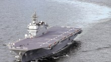 Japan’s Largest Warship Carrier to Conduct Exercise in South China Sea.