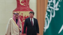 Saudi Arabia’s King Salman Arrives in China.