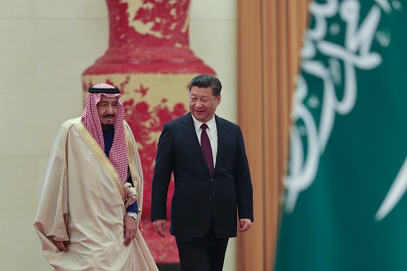 Saudi Arabia’s King Salman Arrives in China.