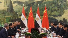 President Abdel Fattah al-Sisi of Egypt Visits China