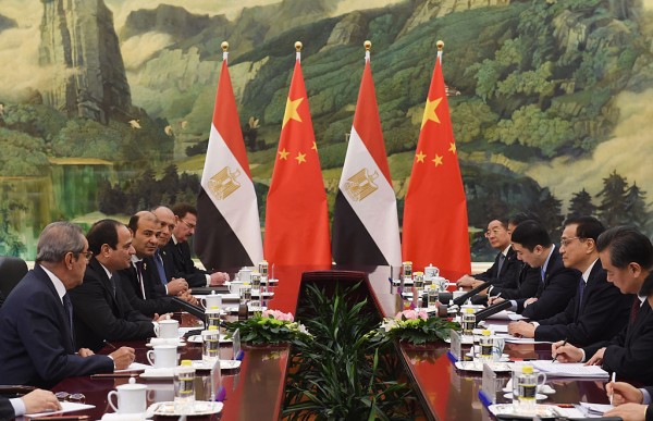 President Abdel Fattah al-Sisi of Egypt Visits China