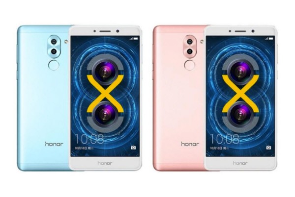 Blue and Pink Huawei Honor 6X Smartphone Officially Launched in China