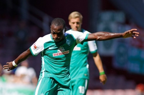 Former Werder Bremen and now Liaoning Whowin striker Anthony Ujah