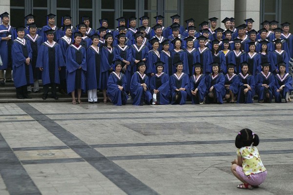 Graduates at Peking University