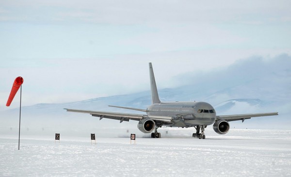 China to start construction of its first ever Antarctic airfield as early as year's end.