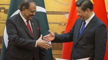 Pakistan President Mamnoon Hussain Visits China