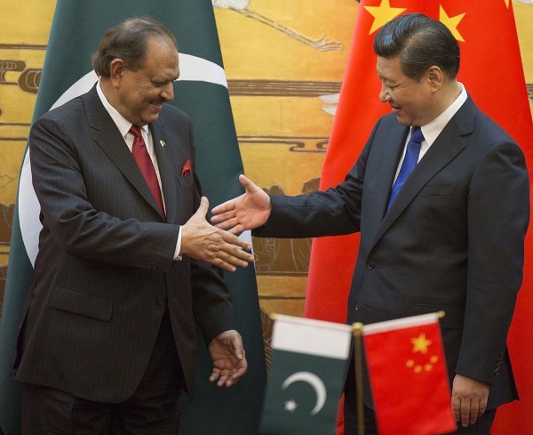 Pakistan President Mamnoon Hussain Visits China