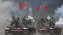 South Korea Re-enacts Korean War Battle To Mark 63rd Anniversary