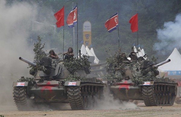 South Korea Re-enacts Korean War Battle To Mark 63rd Anniversary
