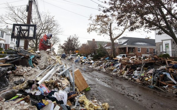 Hurricane Sandy aftermath