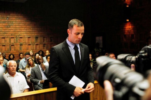 Oscar Pistorius goes on trial at the Pretoria court where he faced a possible life sentence