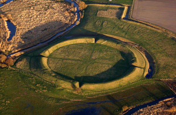 Viking fortress in Denmark