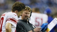 Eli Manning Reviews Plays on Microsoft Surface