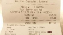 The bill for the meal of LeSean McCoy and friends