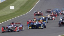 The Formula E Championship debuted at the “Bird’s Nest” Olympic Stadium in Beijing