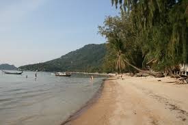 Famous Thai tourist spot Sairee Beach in Koh Tao Island