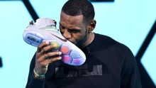 LeBron James doesn't  just like, he LOVES, the new LeBron 12 shoes from Nike.