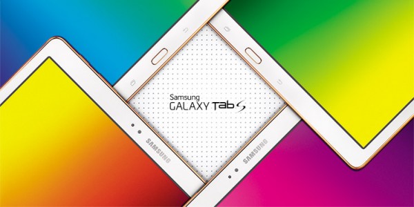 An ad for the Samsung Galaxy Tab S series