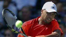 Jo-Wilfried Tsonga aised the French flag as he moved on to the quarter-finals of the Moselle Open in Metz