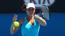 Varvara Lepchenko defeated fellow American Cristina McHale to advance to the finals of the Kia Korea Open in Seoul
