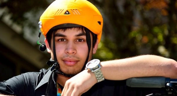 ( Photo: Intel) Smart Life-Saving Helmet for Bicyclists