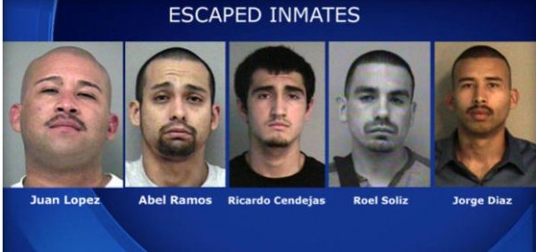 Mugshots of Madera County Escapees