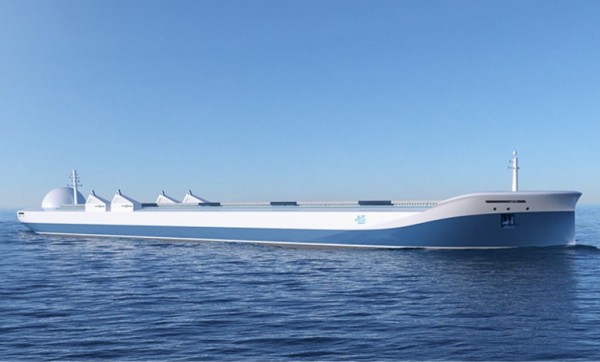 A concept rendering of the robotic ship of the future (Image: Rolls Royce)