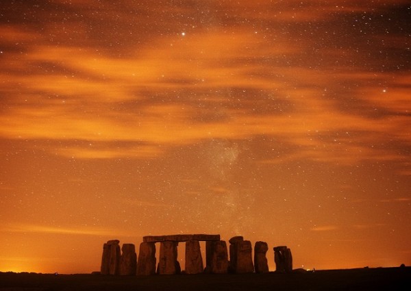 Stonehenge during the autumnal equinox