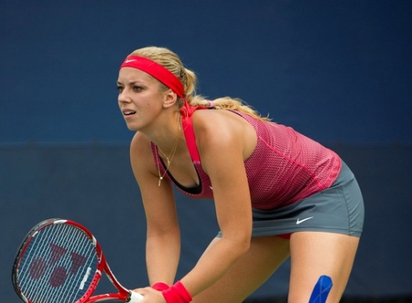 Sabine Lisicki outlasted 14th seed Lucie Safarova in three sets at the Wuhan Open in China
