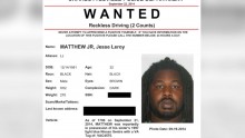 Jesse Matthew Wanted Poster Reckless Driving