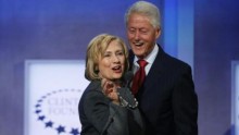 Former President Bill Clinton and Former U.S. Secretary of State Hillary Clinton
