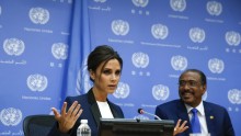 Victoria Beckham at the UN