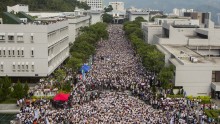 Pro democracy rallies hit Hong Kong
