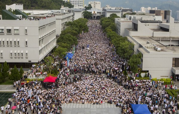 Pro democracy rallies hit Hong Kong