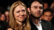 Chelsea Clinton and her husband, Marc Mezvinsky.