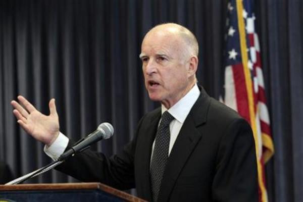 California Governor Jerry Brown 