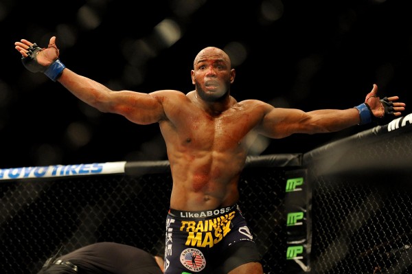 Yoel Romero wondering why the crowd had negative reactions toward him after the fight