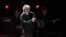 Bob Dylan performs during a segment honoring Director Martin Scorsese, recipient of the Music + Film Award, at the 17th Annual Critics' Choice Movie Awards in Los Angeles January 12, 2012.