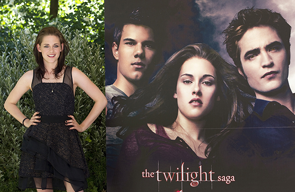 Kristen Stewart, star of the "Twilight" saga