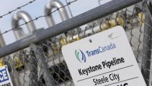 A TransCanada Keystone Pipeline station outside Steele City, Nebraska March 10, 2014.