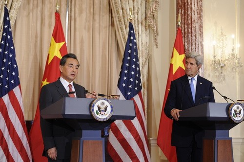 Wang Yi and John Kerry