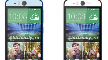 HTC Desire Eye Red and Blue