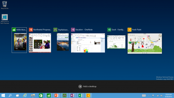 Windows 10 Technical Preview 
