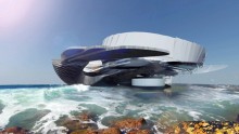 The Hydroelectric Tidal House concept by Margot Karosevic