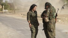 Female Kurdish Soldiers