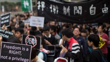 Hong Kong Protest Rally