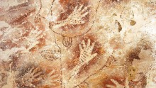 Indonesian cave paintings 