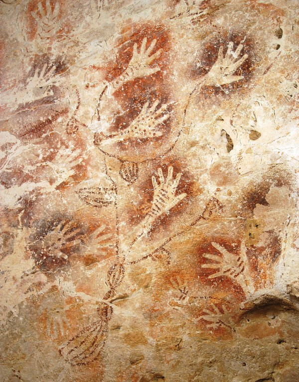 Indonesian cave paintings 