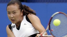 Peng Shuai advances to the quarterfinal rounds at the inaugural Tianjin Open in China